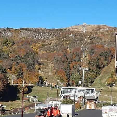 4 Pers Balcon Vue & Pistes Superbesse アパート
